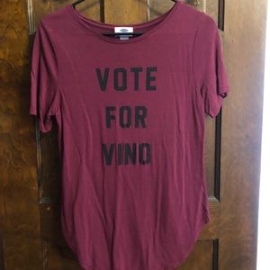 Vote for Vino Old Navy tee!